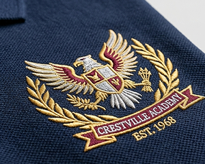 Embroidered Team Polo